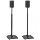 Sanus WSSE1A2 Height-Adjustable Speaker Stands for Sonos Era 100 (Pair) BLACK