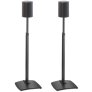 Sanus WSSE1A2 Height-Adjustable Speaker Stands for Sonos Era 100 (Pair) BLACK