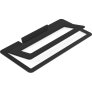 Kanto Living S12 Low Profile Angled Universal Center Channel Speaker Stand for Home Theaters