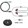 Shure SE535 Sound-Isolating Earphones with 3.5mm Remote/Mic Cable RED