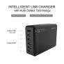 Jabees 6-Port USB Charging Station of 50W Output & Rapid Charging