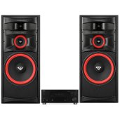 Cerwin-Vega XLS-15 & Onkyo TX-RZ30 9.2 Channel Floorstanding Home Theater System Bundle BLACK ASH