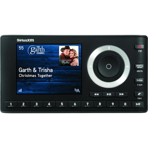 SiriusXM Onyx Plus Satellite Radio with Vehicle Kit BLACK