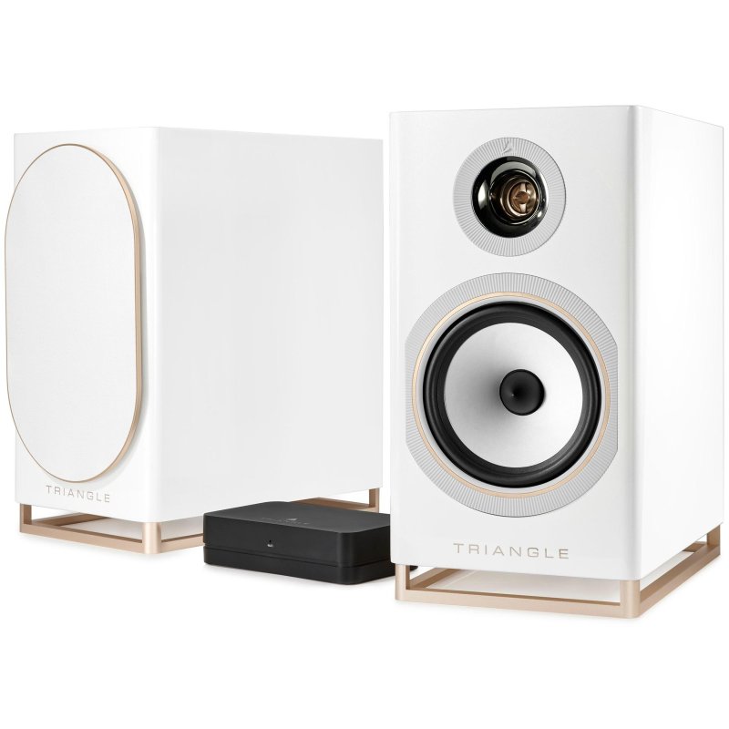 Triangle Capella v2 2-Way Bookshelf Speakers SPACE WHITE