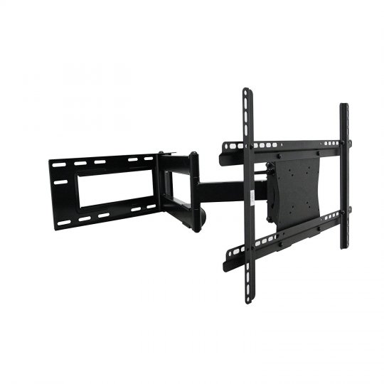 Rocelco VLDA Large Double Articulated Mount for 37"-61" TV's BLACK