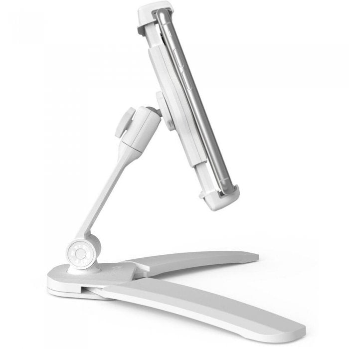 Kanto DS150W Device Stand with Mounting Brackets WHITE - Click Image to Close
