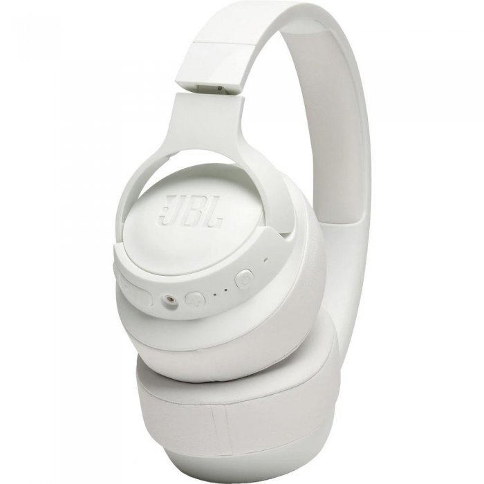JBL Tune 750BTNC Wireless Over-Ear ANC Headphones WHITE - Click Image to Close