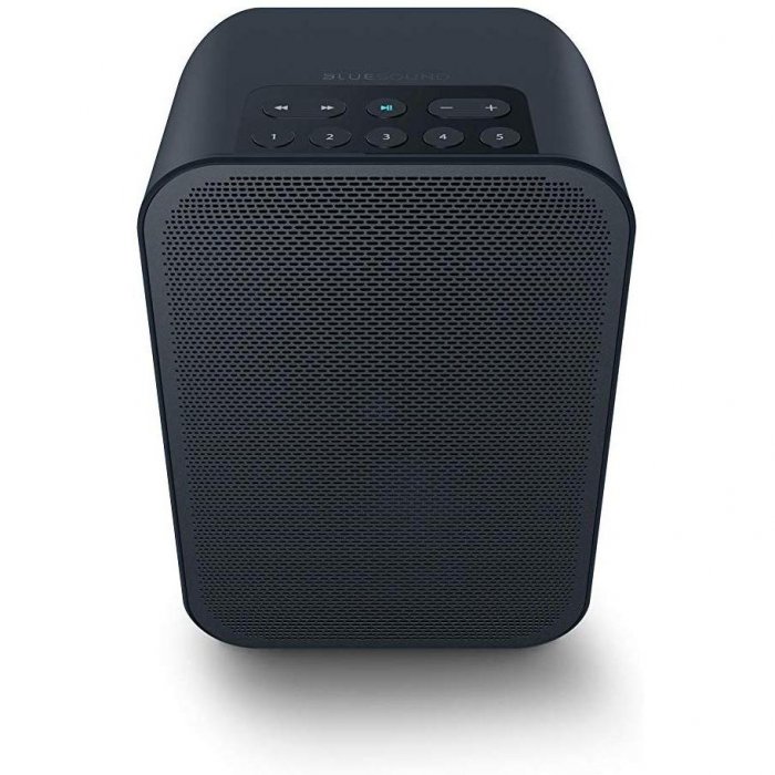 Bluesound Pulse Flex 2i Portable Wireless Multi-Room Smart Speaker with Bluetooth BLACK - Click Image to Close
