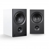 PSB Alpha AM5 Compact Powered Speakers w Bluetooth, USB, DAC WHITE