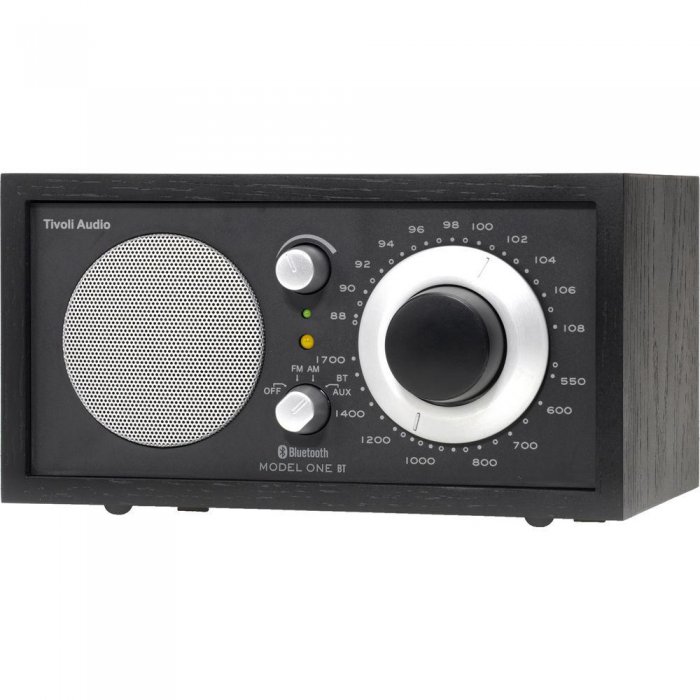 Tivoli Audio M1BTBBS Model One Bluetooth AM/FM Radio BLACK/BLACK - Click Image to Close
