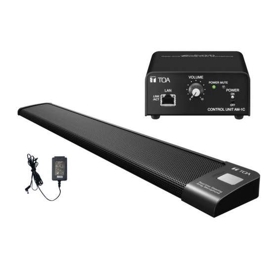 TOA AM-1SET Steerable Real-Time Steering Array Microphone System Set BLACK