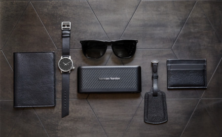 Description image for Harman/Kardon Traveler All-in-one Portable Bluetooth Travel Speaker w Dual Mic & Power Ban