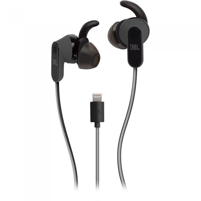 JBL Reflect AWARE Sport Earphones w/ Adaptive Noise Control & Noise Cancellation BLACK - Click Image to Close