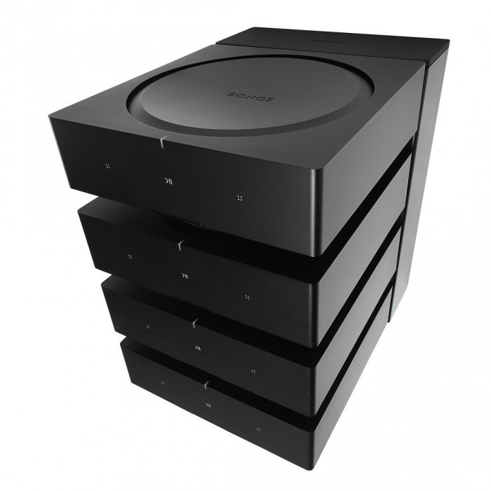 Flexson SA-X4DK Dock for 4 Sonos Amp BLACK (Each) - Click Image to Close