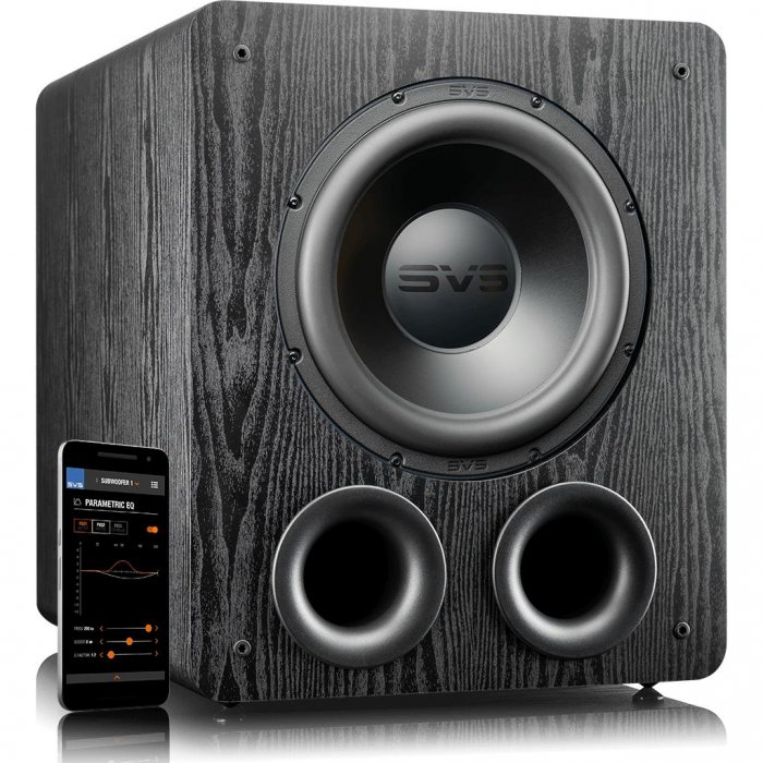 SVS PB-2000 PRO 12-Inch Ported Box Subwoofer with Sledge STA-550D Amp BLACK ASH - Click Image to Close