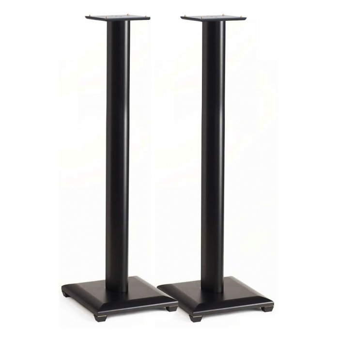 Sanus NF36B Natural Series 36-Inch Medium Bookshelf Speaker Stand (Pair) BLACK - Click Image to Close