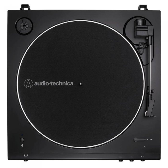 Audio-Technica AT-LP60XSPBT Bluetooth Turntable & Speaker System BLACK - Click Image to Close