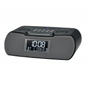 Sangean RCR-20 AM Bluetooth USB Charging Digital Tuning Clock Radio BLACK