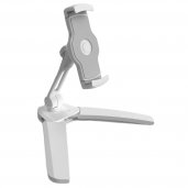 Kanto DS150W Device Stand with Mounting Brackets WHITE
