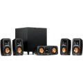 Klipsch REFTHEATERPACK51 Reference Theater Pack 5.1 Surround Sound System BLACK