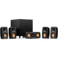 Klipsch REFTHEATERPACK51 Reference Theater Pack 5.1 Surround Sound System BLACK