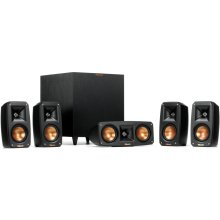 Klipsch REFTHEATERPACK51 Reference Theater Pack 5.1 Surround Sound System BLACK
