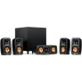 Klipsch REFTHEATERPACK51 Reference Theater Pack 5.1 Surround Sound System BLACK