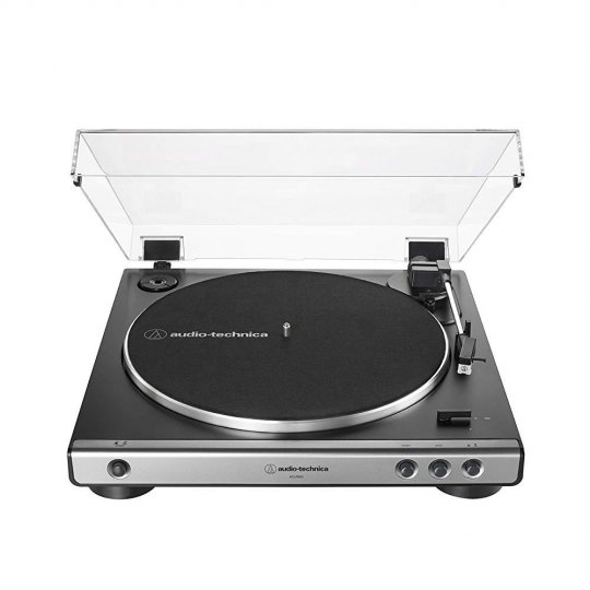 Audio-Technica AT-LP60X-GM Belt-Drive Stereo Turntable GUNMETAL/BLACK