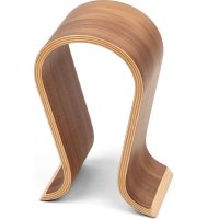 Asona Real Wood Veneer Headphone Stand WALNUT