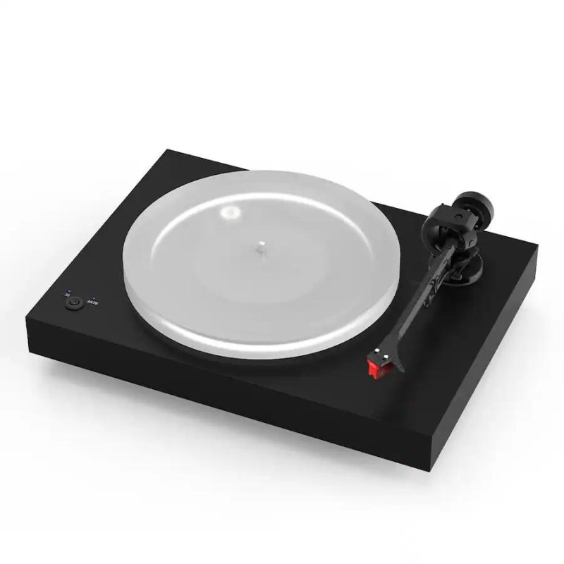 Pro-Ject X2 B Belt Drive Turntable Balanced Output Ortofon (Quintet Red) SATIN BLACK