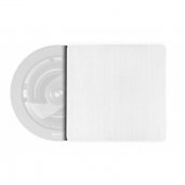 Elipson Architect In Square Magnetic Grille 4-Inch Speaker (Each) WHITE