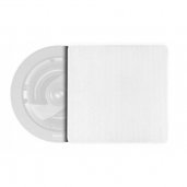 Elipson Architect In Square Magnetic Grille 4-Inch Speaker (Each) WHITE