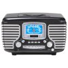 Crosley CR612-BK Corsair Retro Clock Radio CD Player BLACK