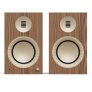 Kanto Living TUK Grand 2nd Gen 320W Premium Powered Speaker System with Bluetooth 5.4 - Dual RCA and USB-C Inputs WALNUT W/ ROSE GOLD