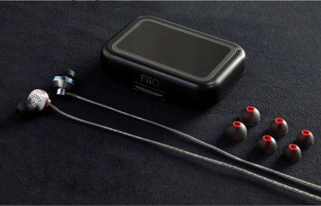 Description image for FiiO EX1II In-Ear Nanotech Titanium Diaphragm In-Ear Monitor BLACK