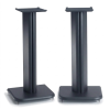Sanus BF24-B3 24-Inch Tall Speaker Stands With 6.5x6.5 Top Plate (Pair) BLACK
