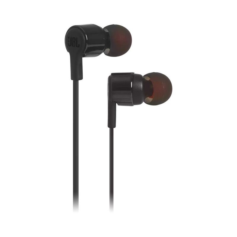 JBL Tune 210 In-Ear Headphone with One-Button Remote/Mic BLACK