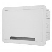 Sanus 9-Inch TV Media In-Wall Box Device Management Compartment WHITE