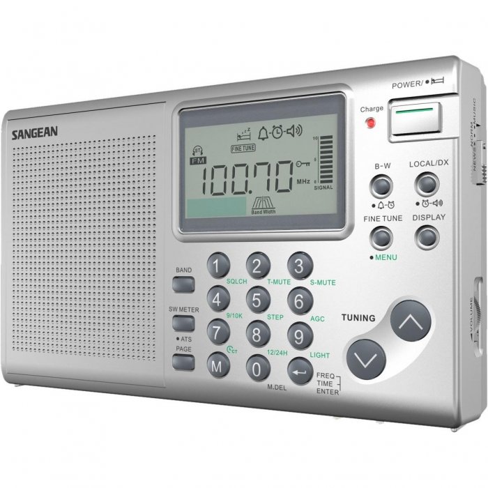 Sangean ATS-405 Short Wave World-Band FM-Stereo/AM Receiver - Click Image to Close