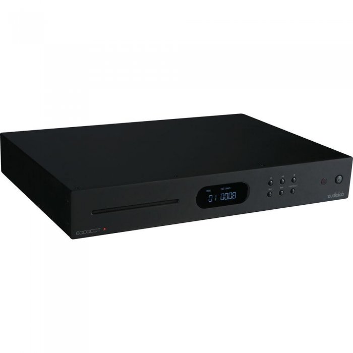 Audiolab 6000CDT Dedicated CD Transport with Remote BLACK - Open Box - Click Image to Close