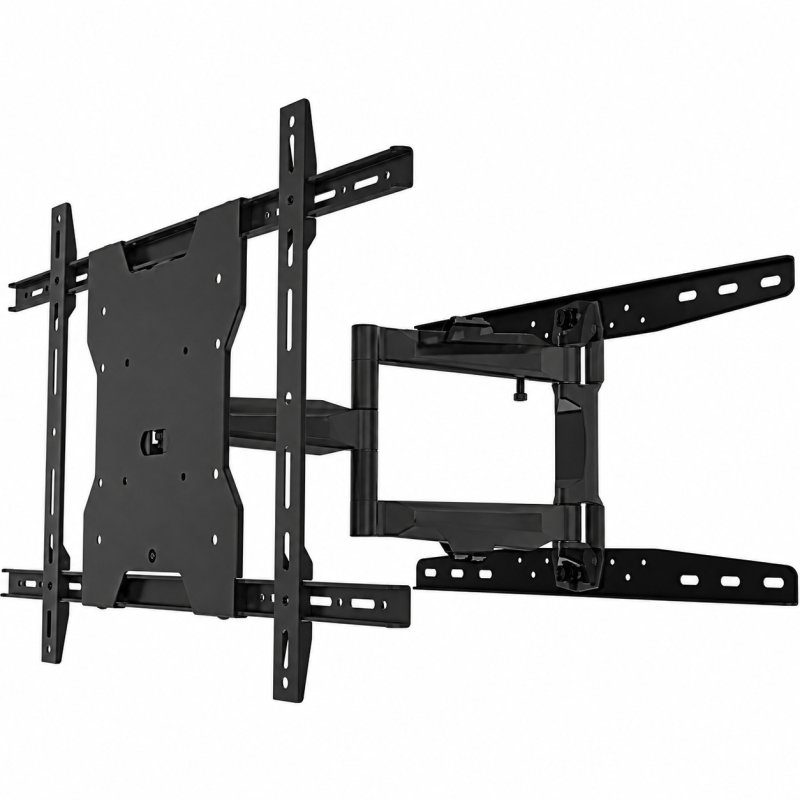 Crimson AV AU65WP20 Full-Motion TV Wall Mount for 13in-65in TVs 80lb BLACK