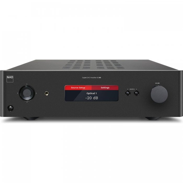 NAD C388 Hybrid Integrated Digital DAC Stereo Amplifier - Click Image to Close