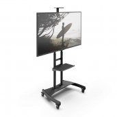 Kanto MTM82PL Mobile TV Mount for 50-82 Inch Tv's BLACK