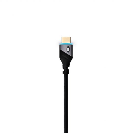 Monster MHV11028BLU Essentials HDMI Cable Lighted BLUE - 6ft