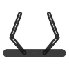 Sanus WSSAFM1-B2 Sound Bar Mount Designed For Sonos Ray BLACK