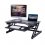 Rocelco ADR+MAFM Adjust-Height Sit/Stand Desk BLACK