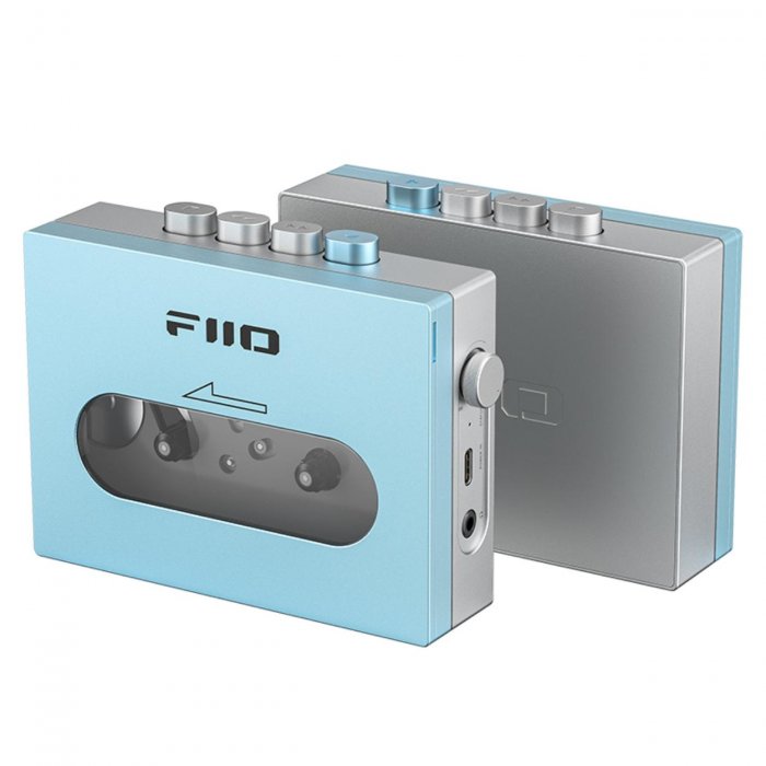 FiiO CP13 Portable Compact Audio Cassette Tape Player BLUE - Click Image to Close