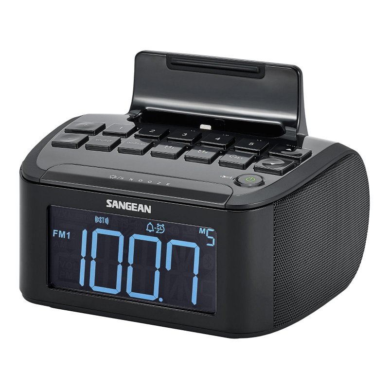 Sangean RCR-28 AM/FM-Stereo/Aux-In Clock Radio