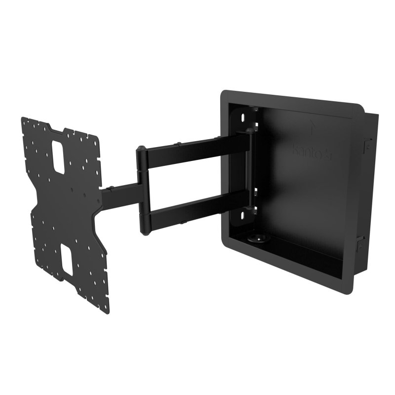 Kanto R400 Pro Series Recessed In-wall Full Motion Articulating TV Mount