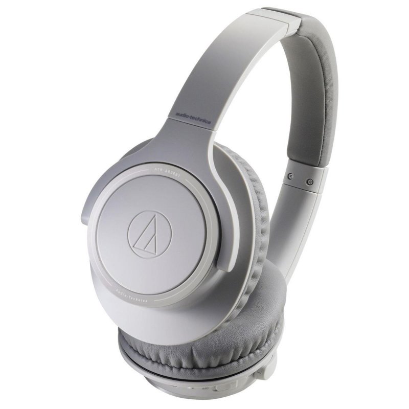 Audio-Technica ATH-SR30BTGY Bluetooth Wireless Over-Ear Headphones NATURAL GRAY